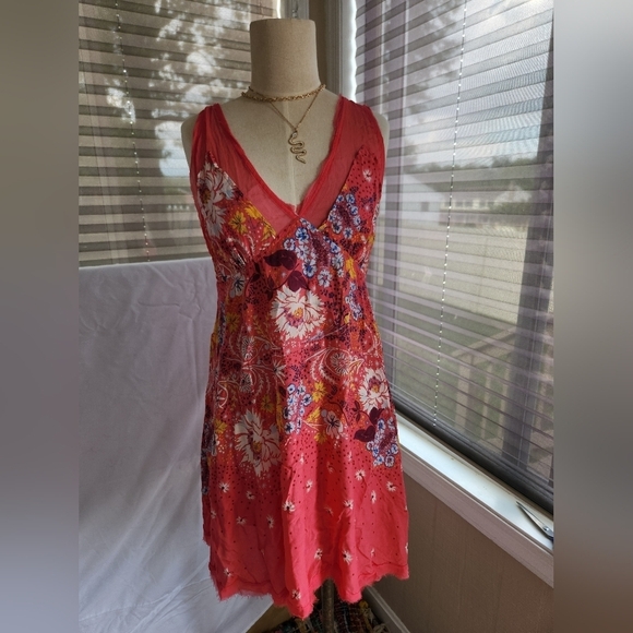 Free People Dresses & Skirts - Free People intimately dress grapefruit size m NWT